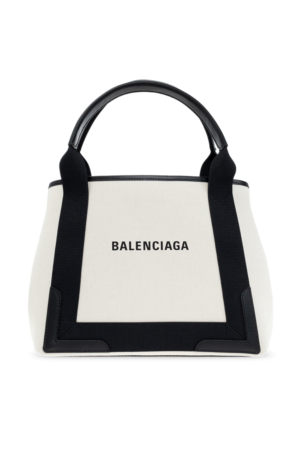 Balenciaga cream ‘Navy S Cabas’ handbag 1