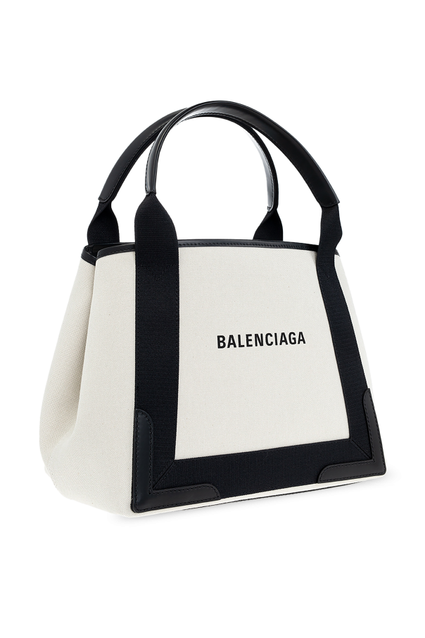 Balenciaga cream ‘Navy S Cabas’ handbag 4