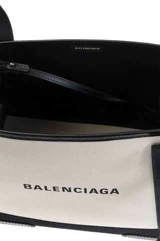 Balenciaga cream ‘Navy S Cabas’ handbag 5