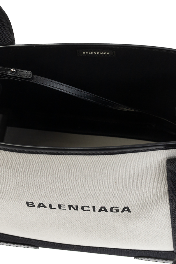 Balenciaga cream ‘Navy S Cabas’ handbag 5
