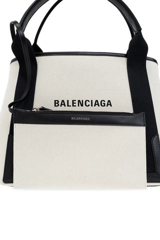 Balenciaga cream ‘Navy S Cabas’ handbag 6