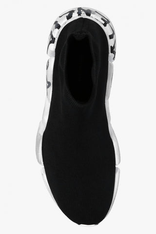 Balenciaga BLACK ‘Speed 2.0 graffiti’ sock sneakers 6