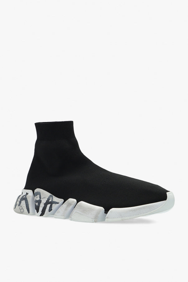 Balenciaga BLACK ‘Speed 2.0 LT’ sneakers with sock 4