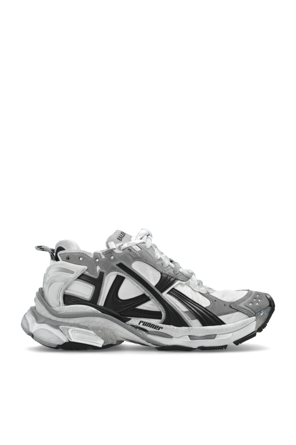 Balenciaga GREY ‘Runner’ lace-up sneakers 1