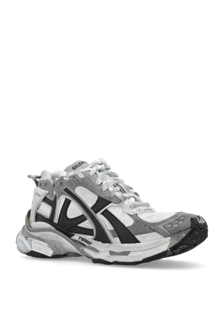 Balenciaga GREY ‘Runner’ lace-up sneakers 4