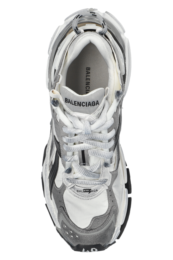 Balenciaga GREY ‘Runner’ lace-up sneakers 6