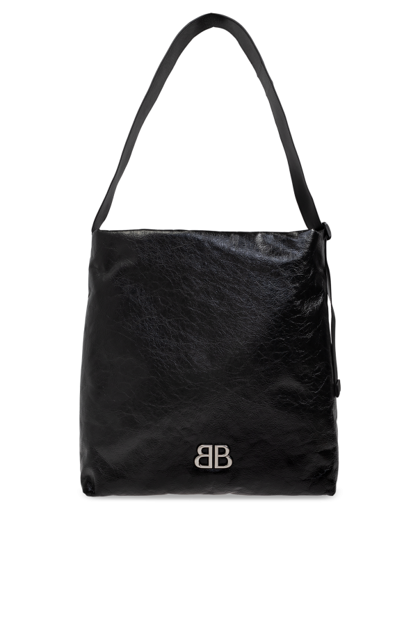 Balenciaga BLACK Shoulder Bag Monaco Large 1