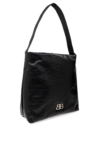 Balenciaga BLACK Shoulder Bag Monaco Large 4