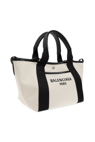Balenciaga cream Bag Biarritz Small type shopper 4