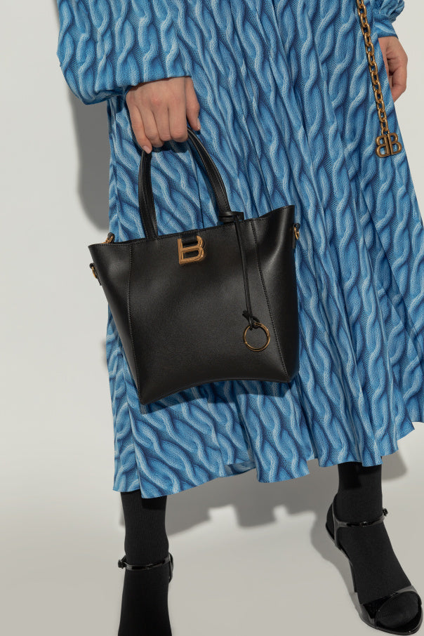 Balenciaga BLACK Handbag Hourg Soft Small 2