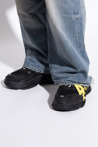 Balenciaga BLACK Triple S sneakers 2