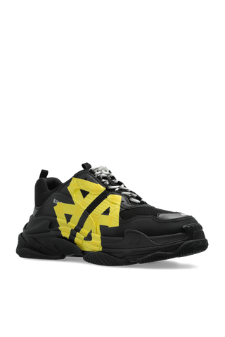 Balenciaga BLACK Triple S sneakers 4