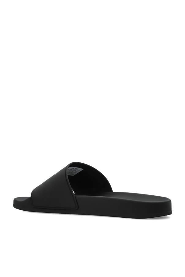 Balenciaga BLACK Slides with logo 5