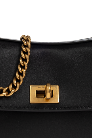 Balenciaga BLACK Leather bag 6