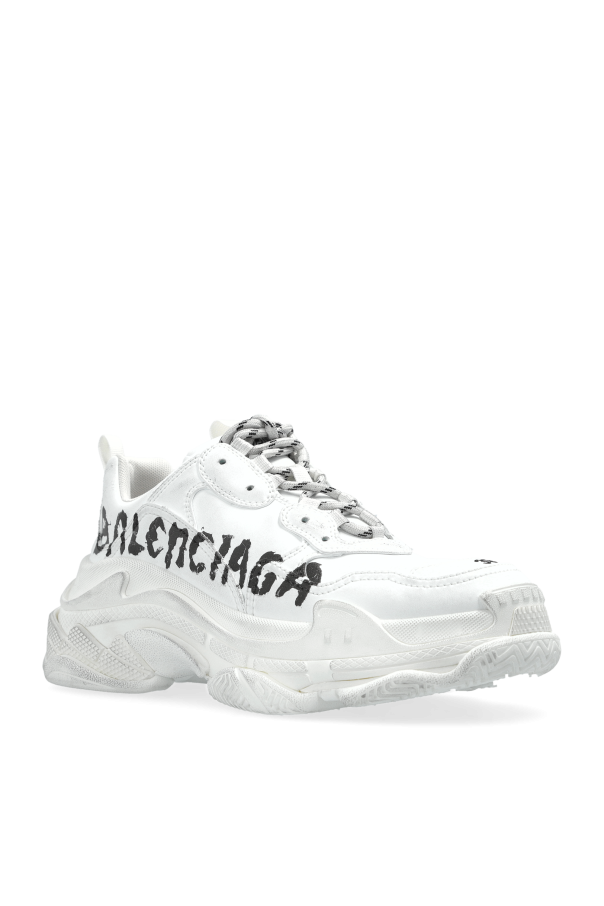 Balenciaga WHITE Sports shoes 'TRIPLES S' 4