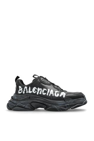 Balenciaga BLACK `TRIPLES S` sneakers 1