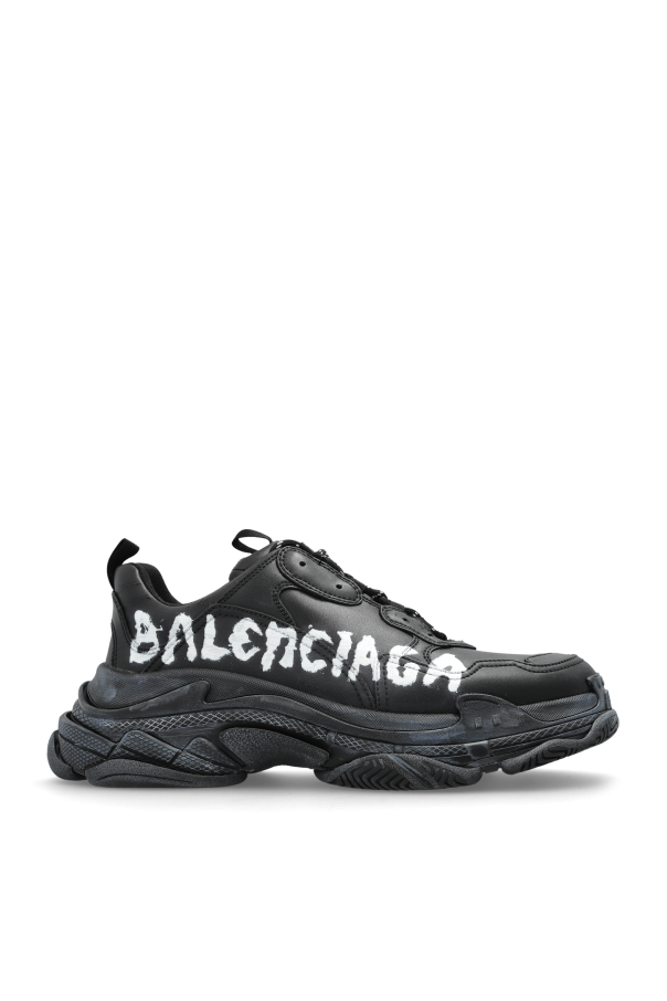 Balenciaga BLACK `TRIPLES S` sneakers 1