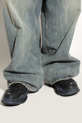 Balenciaga BLACK `TRIPLES S` sneakers 2