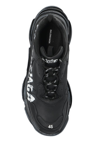 Balenciaga BLACK `TRIPLES S` sneakers 6