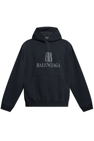 Balenciaga NAVY BLUE Hoodie 1