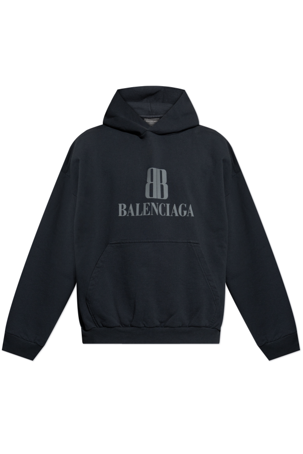 Balenciaga NAVY BLUE Hoodie 1
