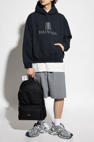 Balenciaga NAVY BLUE Hoodie 2