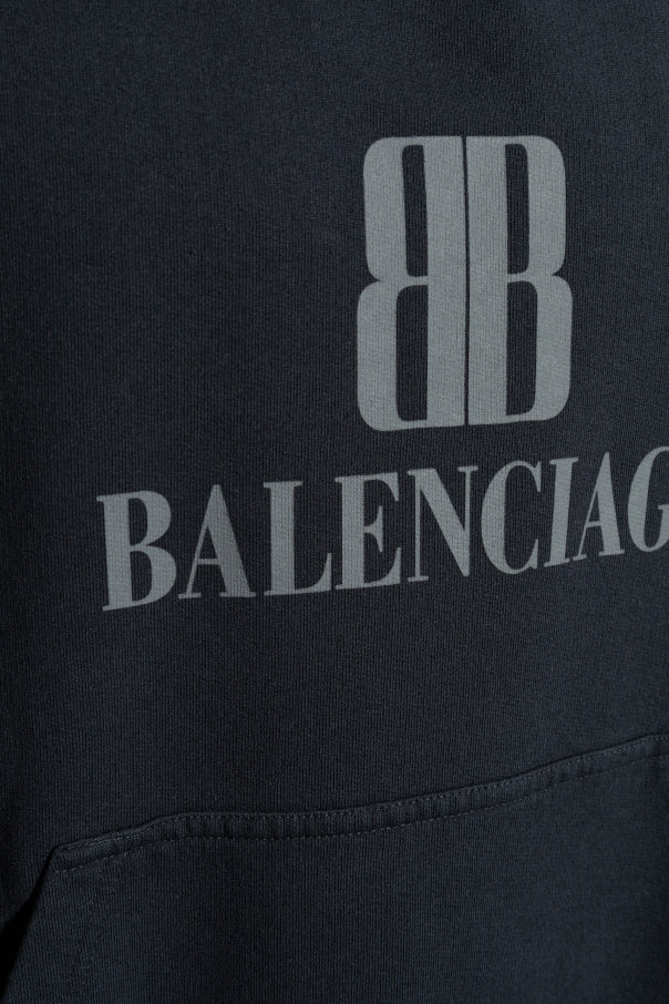 Balenciaga NAVY BLUE Hoodie 5
