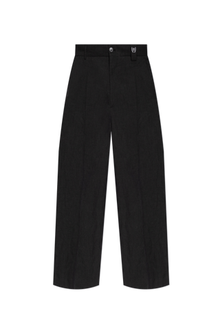 Balenciaga GREY Loose-fit pleated trousers 1