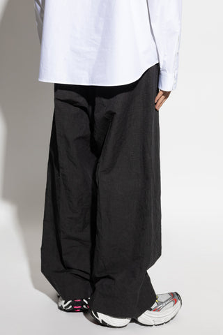 Balenciaga GREY Loose-fit pleated trousers 4
