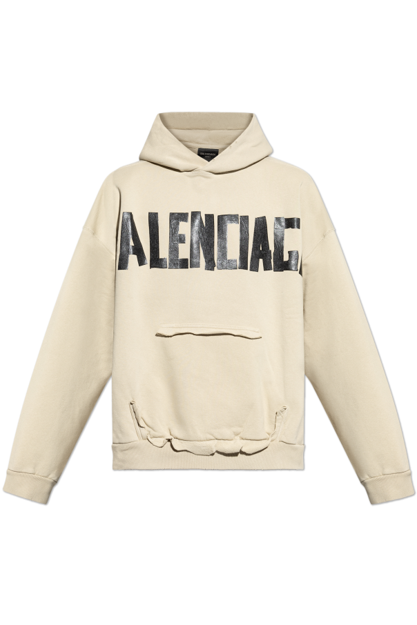 Balenciaga cream Hoodie 1