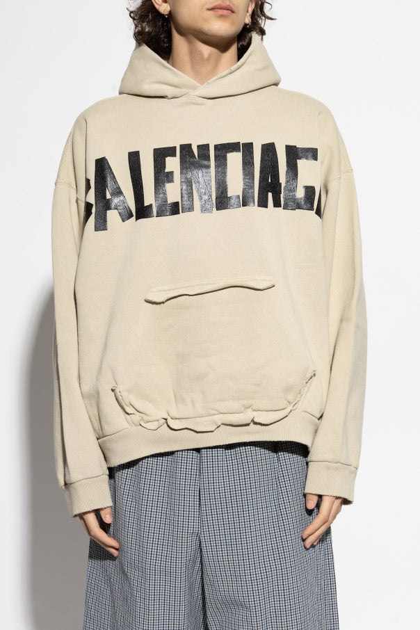 Balenciaga cream Hoodie 3