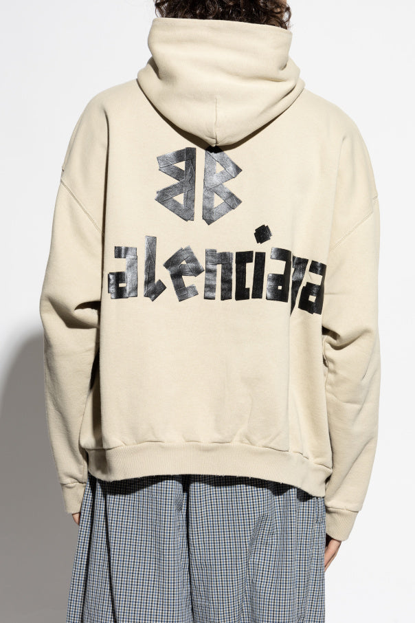 Balenciaga cream Hoodie 4