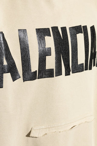 Balenciaga cream Hoodie 5