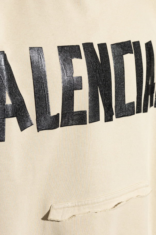 Balenciaga cream Hoodie 5