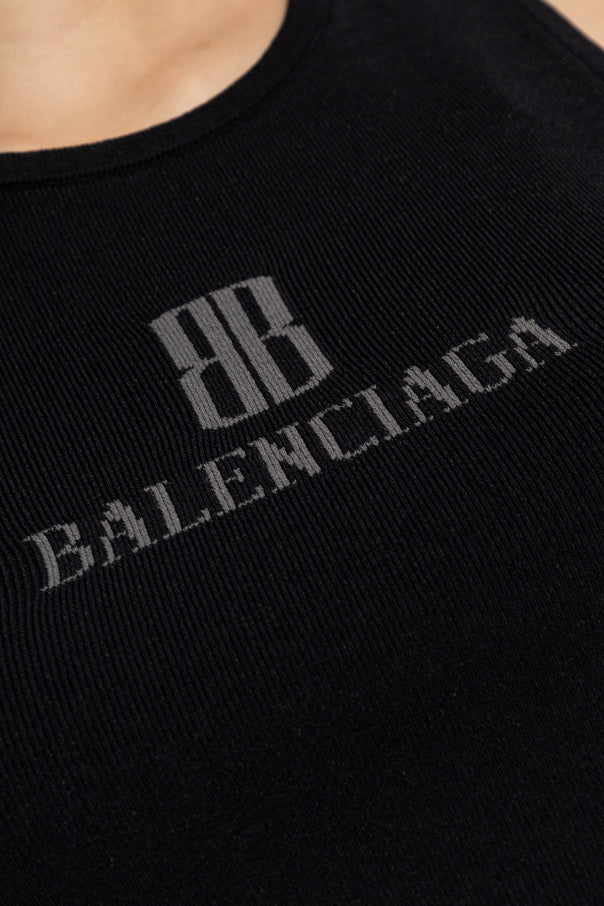 Balenciaga BLACK Top with Z logo 5