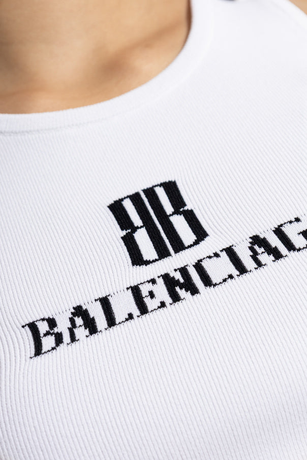 Balenciaga WHITE Top with "Z" logo 5