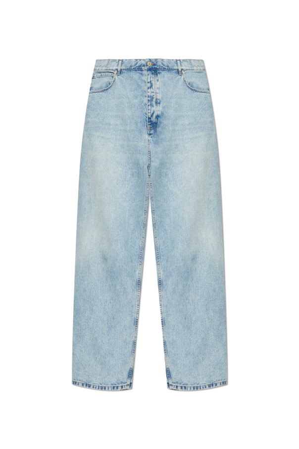 Balenciaga BLUE Wide-leg jeans 1