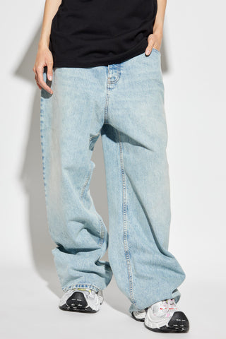 Balenciaga BLUE Wide-leg jeans 3