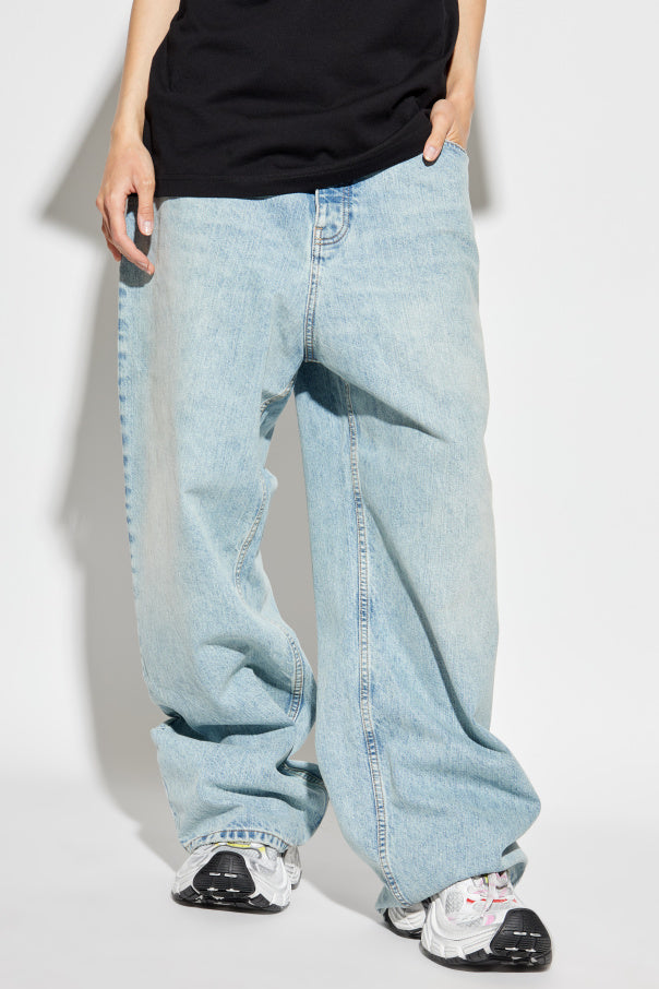 Balenciaga BLUE Wide-leg jeans 3