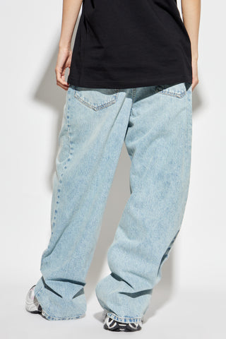 Balenciaga BLUE Wide-leg jeans 4