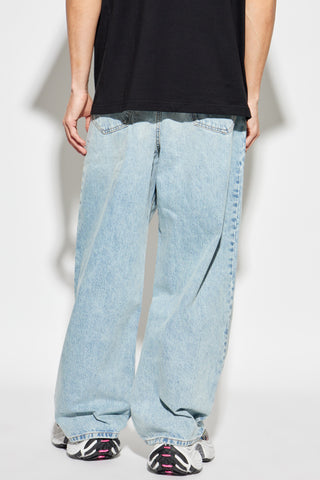Balenciaga BLUE Wide-leg jeans 6
