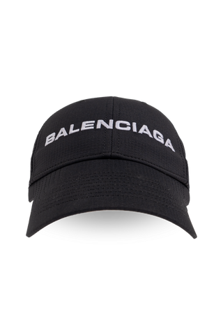 Balenciaga BLACK Baseball cap 1