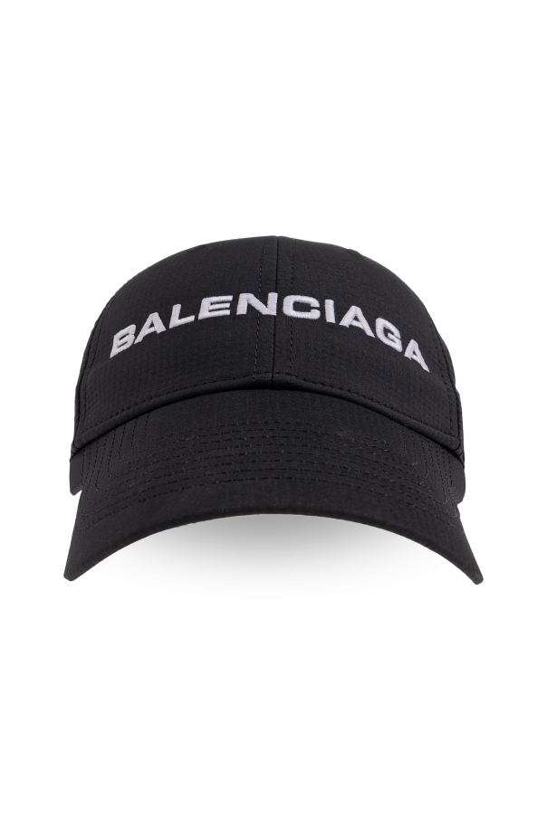 Balenciaga BLACK Baseball cap 1