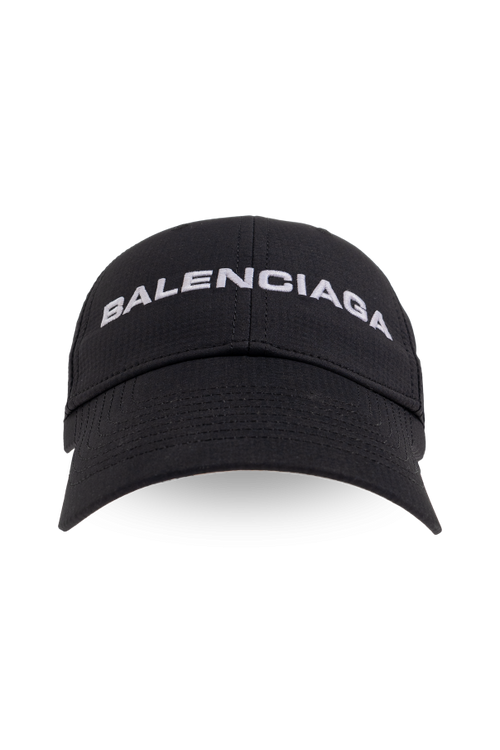Balenciaga BLACK Baseball cap 1