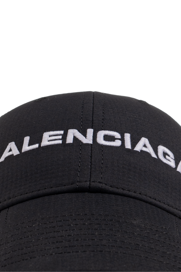 Balenciaga BLACK Baseball cap 4