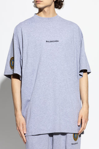 Balenciaga GREY T-shirt with logo 3
