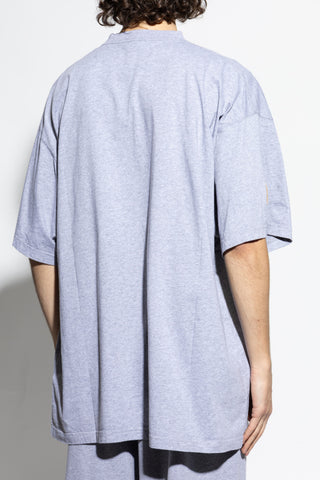 Balenciaga GREY T-shirt with logo 4