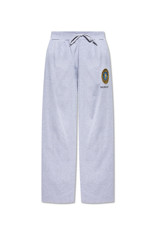 Balenciaga GREY Sweatpants with logo 1