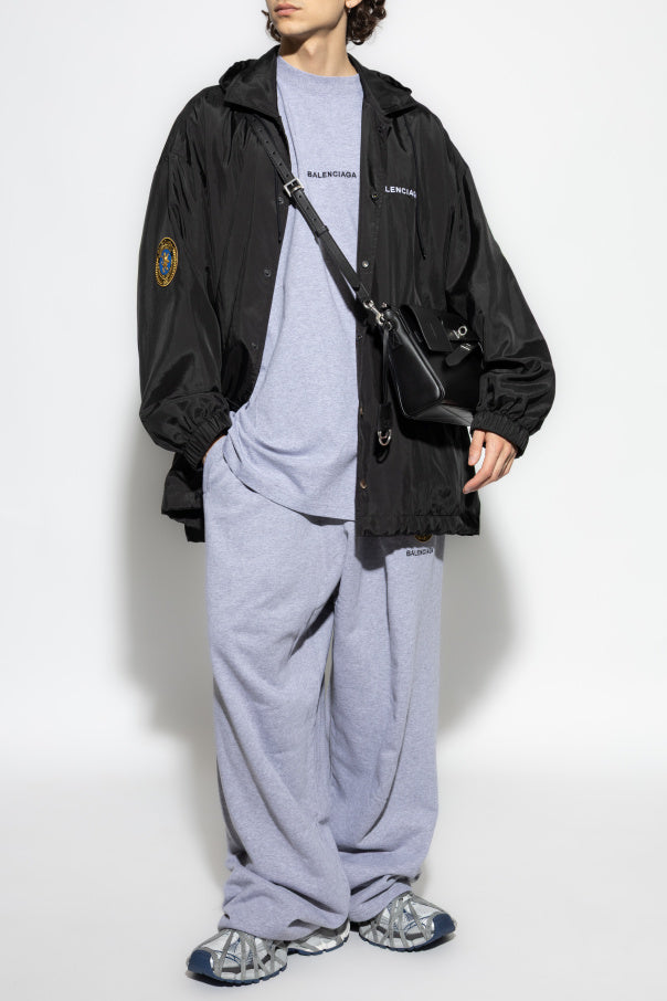 Balenciaga GREY Sweatpants with logo 2