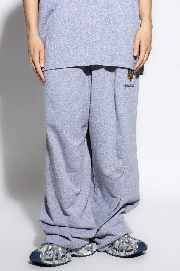 Balenciaga GREY Sweatpants with logo 3